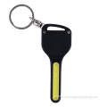 Promotional Key Shape Pocket mini COB Keychain Light